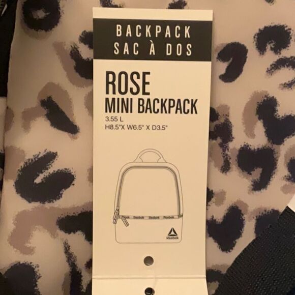 🎉🤩HOST PICK🤩🎉Reebok | Rose Mini Backpack | Leopard - Picture 5 of 6